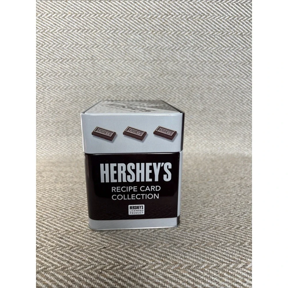 Hershey's Chocolate Tin Recipe  Recipe Index Cards Dividers Hersheys